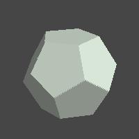 regular icosahedron