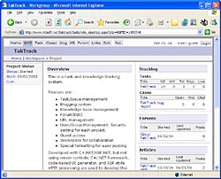 TakTrack: Workspace